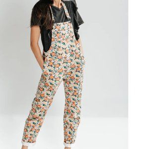 Piper and Scoot Floral Overalls